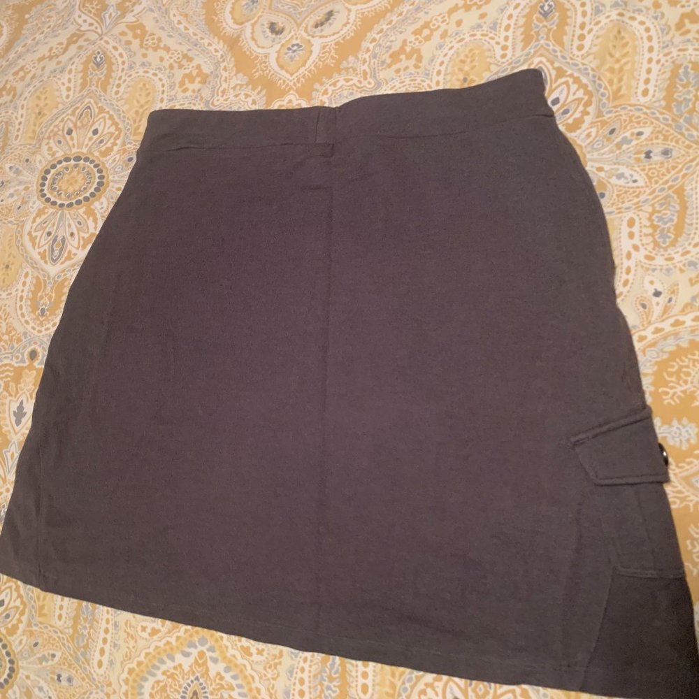 REI A-Line Gray Cargo Skirt - Size X-Small